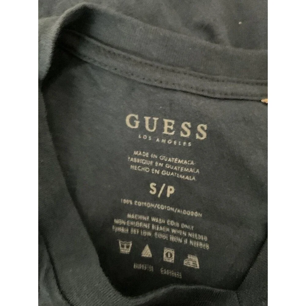 Guess Men's Graphic V-Neck T-Shirt - Picture 3 of 4